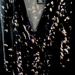 Beautiful midi wrap dress, brand new with tags